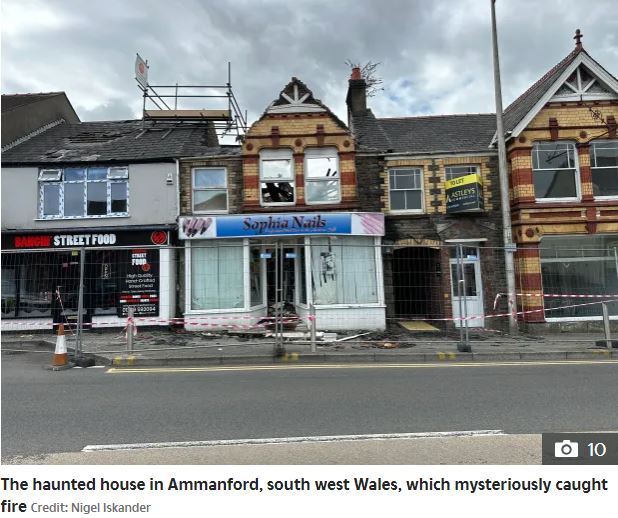 Fire at Sophia Nails